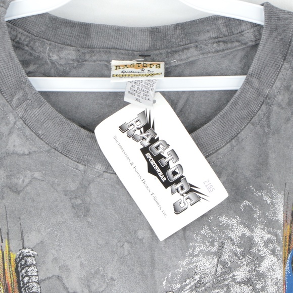 NOS 90s Civil War Gettsyburg Acid Wash T Shirt - Picture 5 of 9